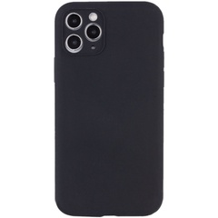 Чохол Silicone Case Full Camera Protective (AA) NO LOGO для Apple iPhone 12 Pro Max (6.7"), Чорний / Black
