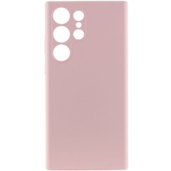 Чехол Silicone Cover Lakshmi Full Camera (AAA) для Samsung Galaxy S23 Ultra Розовый / Pink Sand