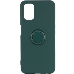 Чехол TPU Candy Ring для Oppo A52 / A72 / A92 Зеленый / Pine green