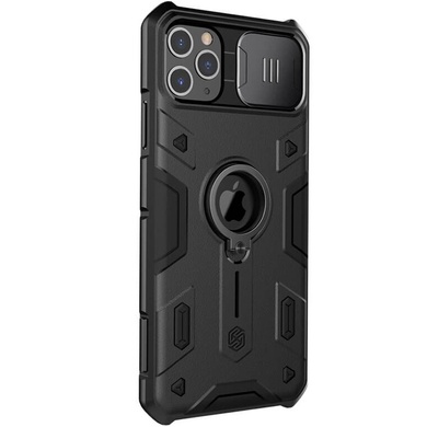TPU+PC чехол Nillkin CamShield Armor (шторка на камеру) для Apple iPhone 11 Pro Max (6.5") Черный