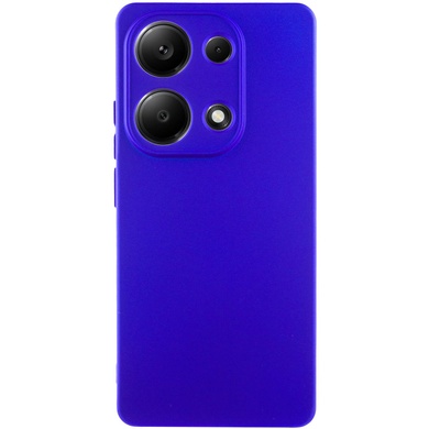 Чехол Silicone Cover Lakshmi Full Camera (A) для Xiaomi Redmi Note 13 Pro 4G / Poco M6 Pro 4G Синий / Iris