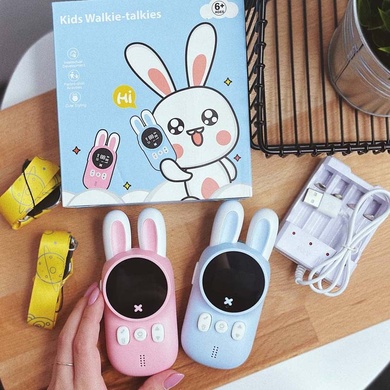 Детская рация Lovely Stream Kids walkie-talkie with charging station (комплект) Pink / Blue