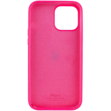 Чехол Silicone Case Full Protective (AA) для Apple iPhone 15 Plus (6.7") Розовый / Barbie pink