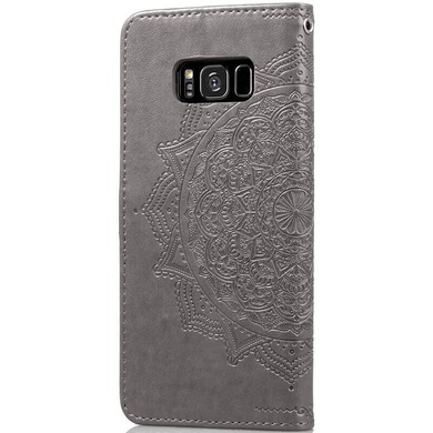 Кожаный чехол (книжка) Art Case с визитницей для Samsung G950 Galaxy S8 Серый