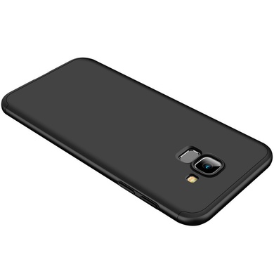 Пластиковая накладка GKK LikGus 360 градусов (opp) для Samsung Galaxy A6 (2018) Черный
