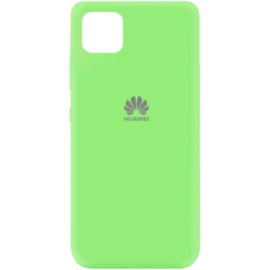 Чехол Silicone Cover My Color Full Protective (A) для Huawei Y5p Зеленый / Green