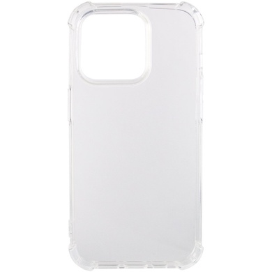 TPU чехол GETMAN Ease logo усиленные углы для Apple iPhone 14 Pro (6.1") Бесцветный (прозрачный)
