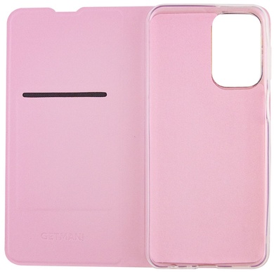 Кожаный чехол книжка GETMAN Elegant (PU) для Samsung Galaxy A24 4G Розовый
