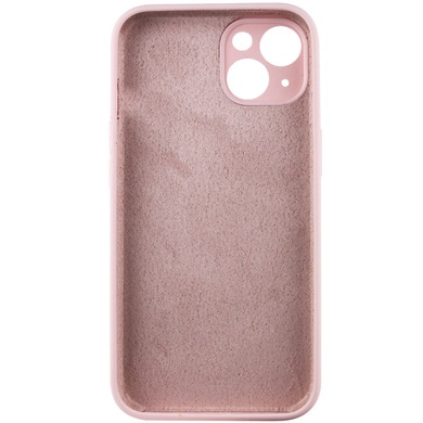 Чохол Silicone Case Full Camera Protective (AA) NO LOGO для Apple iPhone 15 Plus (6.7"), Розовый / Chalk Pink