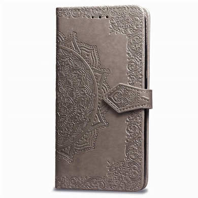 Кожаный чехол (книжка) Art Case с визитницей для Xiaomi Mi A3 (CC9e) Серый