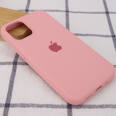 Чехол Silicone Case Full Protective (AA) для Apple iPhone 12 Pro / 12 (6.1") Розовый / Pink