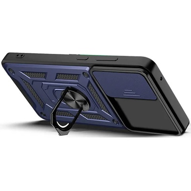 Удароміцний чохол Camshield Serge Ring для Xiaomi Poco X5 5G / Note 12 5G, Синій