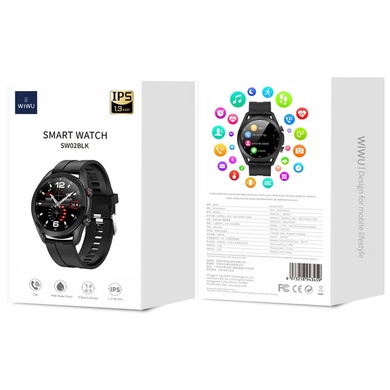 Смарт-часы WIWU Smart Watch SW02 Черный