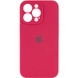 Чохол Silicone Case Full Camera Protective (AA) для Apple iPhone 15 Pro (6.1"), Красный / Rose Red