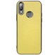 Шкіряна накладка Epic Vivi series для Samsung Galaxy A10s, Жовтий