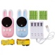 Дитяча рація Lovely Stream Kids walkie-talkie with charging station (комплект), Pink / Blue