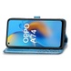 Шкіряний чохол (книжка) Art Case з візитниці для Oppo A74 4G, Синій