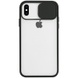 Чохол Camshield mate TPU зі шторкою для камери для Apple iPhone X / XS (5.8 "), Чорний