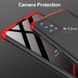 Пластикова накладка GKK LikGus 360 градусів (opp) для Samsung Galaxy A51, Черный / Красный