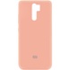 Чехол Silicone Cover My Color Full Protective (A) для Xiaomi Redmi 9 Розовый / Flamingo