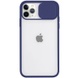 Чехол Camshield mate TPU со шторкой для камеры для Apple iPhone 12 Pro Max (6.7") Синий