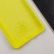 Чехол Silicone Cover Lakshmi Full Camera (AAA) для Xiaomi Redmi Note 10 Pro / 10 Pro Max Желтый / Yellow