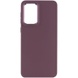 TPU чохол Bonbon Metal Style для Samsung Galaxy A55, Бордовый / Plum