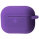 Силиконовый футляр Shock-proof для наушников AirPods Pro + карабин Фиолетовый / Ultra Violet