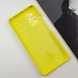 Чехол Silicone Cover Lakshmi Full Camera (AAA) для Xiaomi Redmi Note 10 Pro / 10 Pro Max Желтый / Yellow