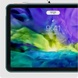 TPU+PC чехол LikGus Maxshield для Apple iPad Air 10.9'' (2020) / Air 10.9'' (2022) (тех.пак) Сине-Зеленый / Marine Blue