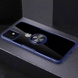 TPU+PC чохол Deen CrystalRing for Magnet (opp) для Apple iPhone 12 mini (5.4"), Бесцветный / Синий
