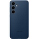 Шкіряний чохол Leather Case (AAA) для Samsung Galaxy S24, Navy Blue