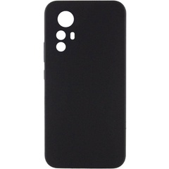 Чехол Silicone Cover Lakshmi Full Camera (AAA) для Xiaomi Redmi Note 12S Черный / Black