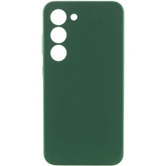 Чохол Silicone Cover Lakshmi Full Camera (AAA) для Samsung Galaxy S24+, Зелений / Cyprus Green
