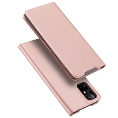 Чехол-книжка Dux Ducis с карманом для визиток для Samsung Galaxy S20 FE Rose Gold