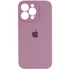 Чохол Silicone Case Full Camera Protective (AA) для Apple iPhone 15 Pro (6.1"), Лиловый / Lilac Pride