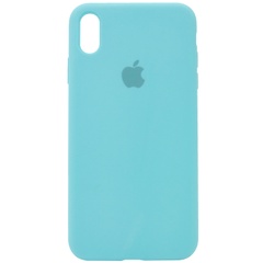 Чохол Silicone Case Full Protective (AA) для Apple iPhone XR (6.1 "), Бирюзовый / Marine Green