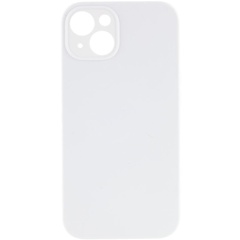 Чохол Silicone Case Full Camera Protective (AA) NO LOGO для Apple iPhone 14 (6.1"), Білий / White