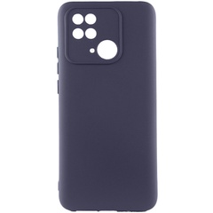 Чохол Silicone Cover Lakshmi Full Camera (AAA) для Xiaomi Redmi 10C, Серый / Dark Gray