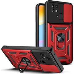 Ударопрочный чехол Camshield Serge Ring для Xiaomi Poco C40 Красный