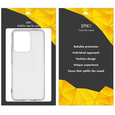 TPU чохол Epic Transparent 1,5mm для Xiaomi Poco X6, Безбарвний (прозорий)