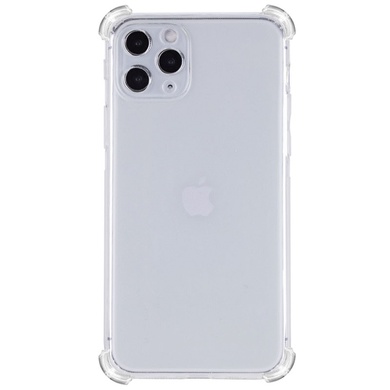 TPU чехол GETMAN Ease logo усиленные углы для Apple iPhone 13 Pro Max (6.7") Бесцветный (прозрачный)