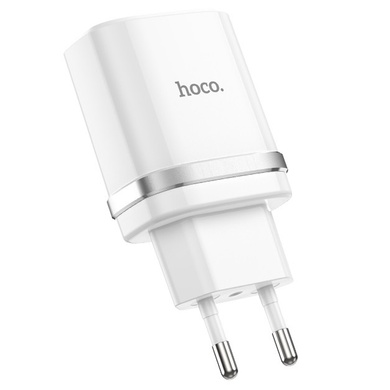 МЗП Hoco C12Q Smart QC3.0 (1USB/3A), Білий