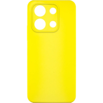 Чохол Silicone Cover Lakshmi Full Camera (A) для Xiaomi Poco X6 / Note 13 Pro 5G, Жовтий / Flash