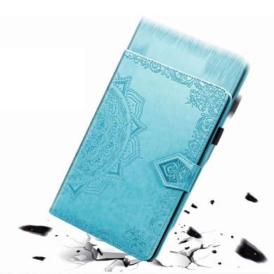 Шкіряний чохол (книжка) Art Case з візитницею для Samsung Galaxy Tab A 8.0 (2019), Блакитний