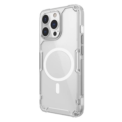TPU чехол Nillkin Nature Pro Magnetic для Apple iPhone 14 Pro (6.1") Бесцветный (прозрачный)