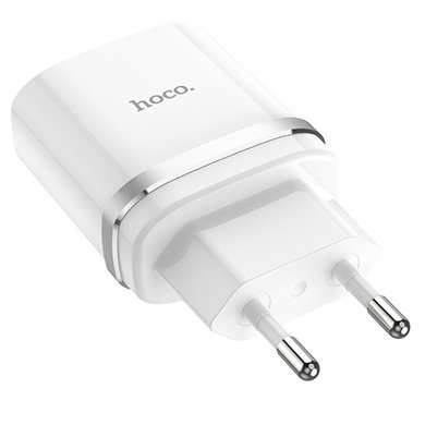 МЗП Hoco C12Q Smart QC3.0 (1USB/3A), Білий