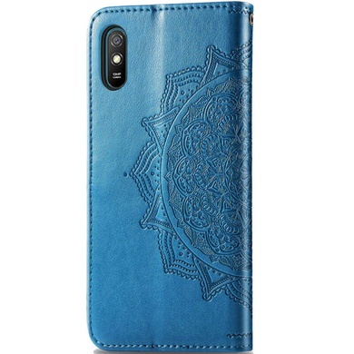 Шкіряний чохол (книжка) Art Case з візитницею для Xiaomi Redmi 9A, Синій