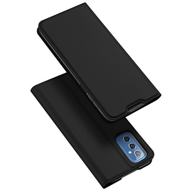 Чохол-книжка Dux Ducis з кишенею для візиток для Samsung Galaxy M52, Чорний