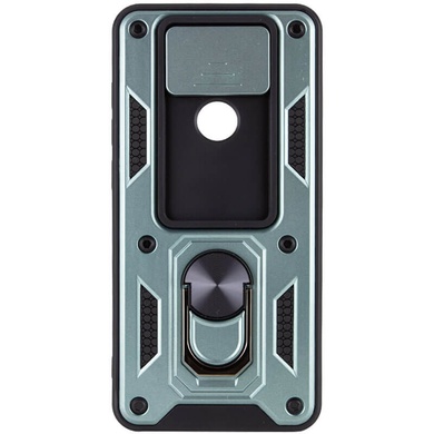 Ударопрочный чехол Camshield Serge Ring for Magnet для OnePlus 9R, Зелёный